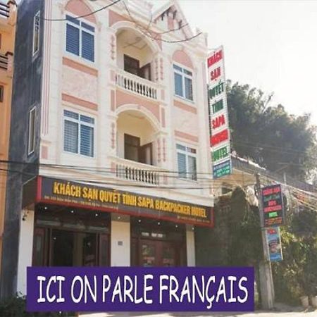 Quyet Tinh Sapa Backpacker Hotel Dış mekan fotoğraf