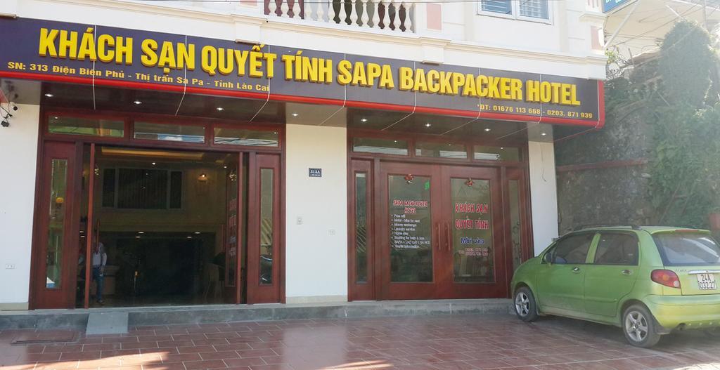 Quyet Tinh Sapa Backpacker Hotel Dış mekan fotoğraf