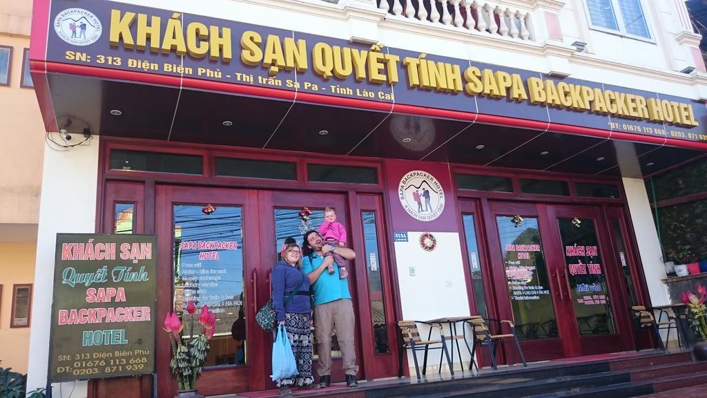Quyet Tinh Sapa Backpacker Hotel Dış mekan fotoğraf