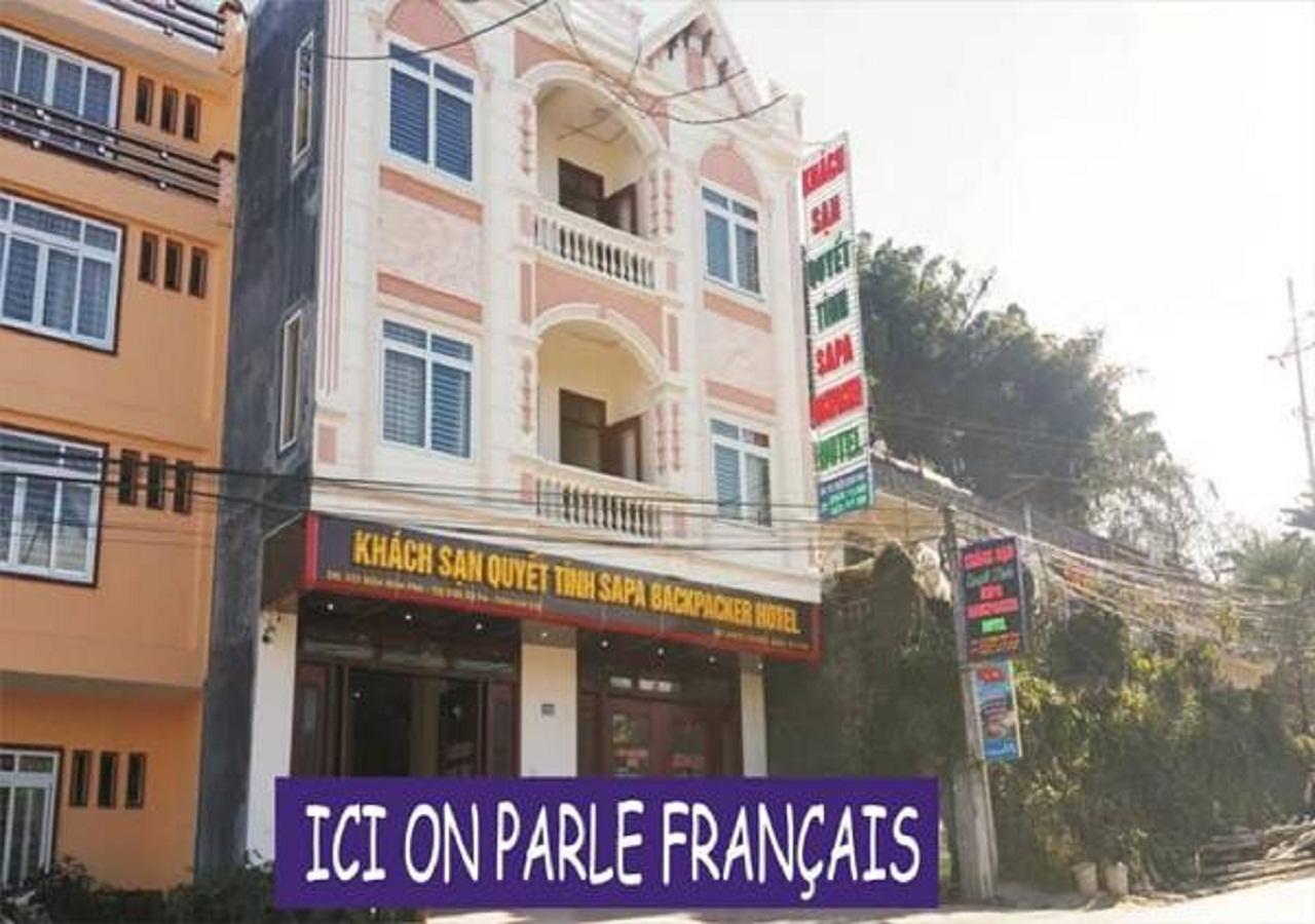 Quyet Tinh Sapa Backpacker Hotel Dış mekan fotoğraf