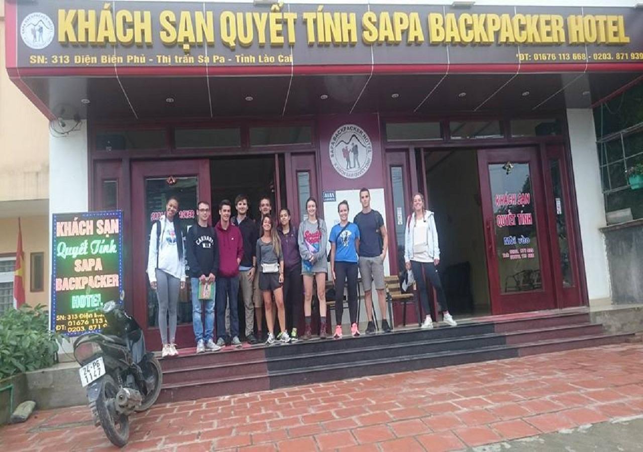 Quyet Tinh Sapa Backpacker Hotel Dış mekan fotoğraf
